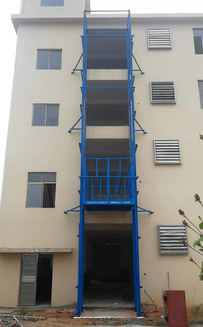 牡丹江室外导轨式升降平台